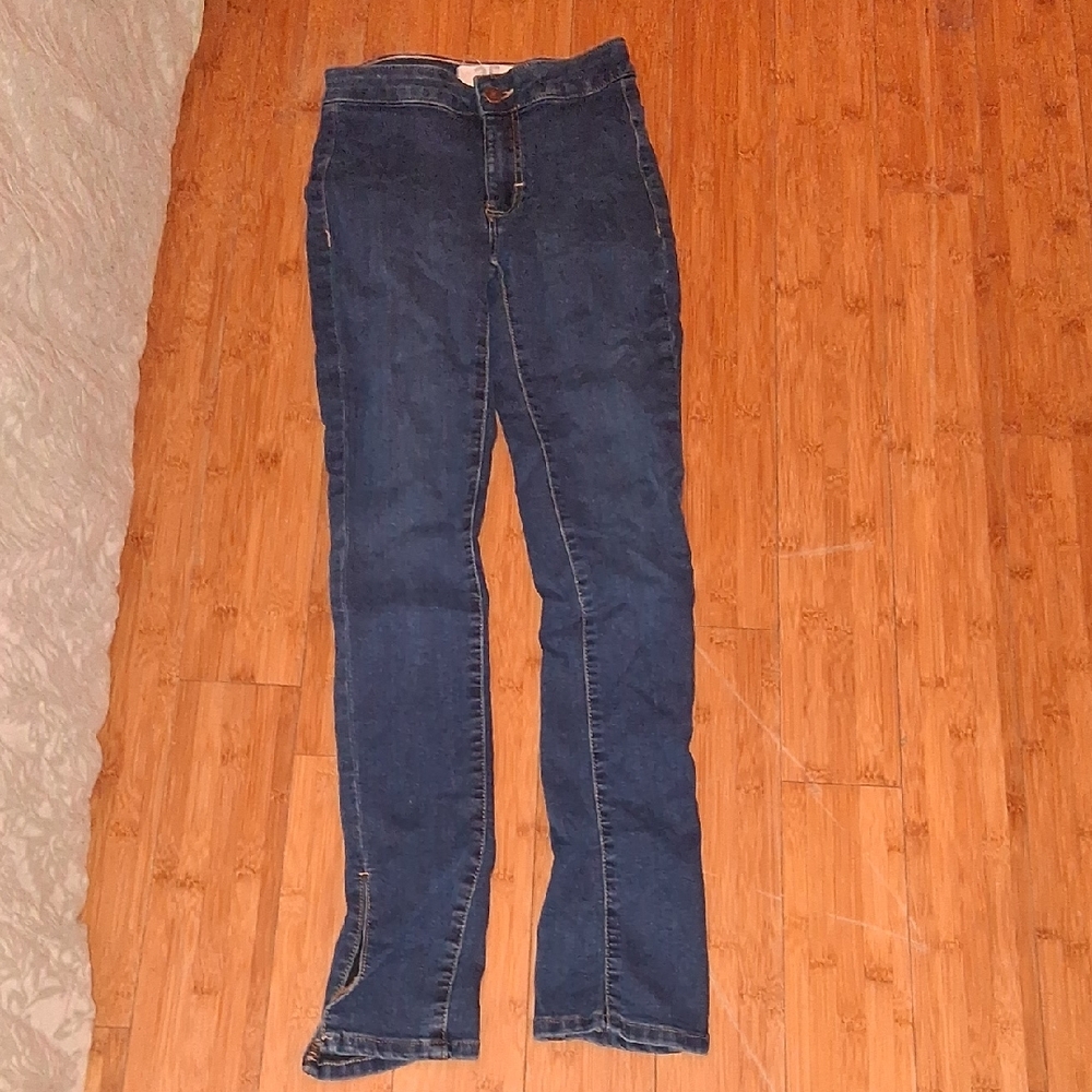 We The Free Dark Blue Skinny Jeans